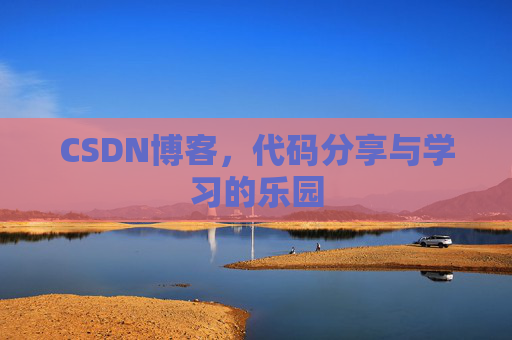 CSDN博客，代码分享与学习的乐园